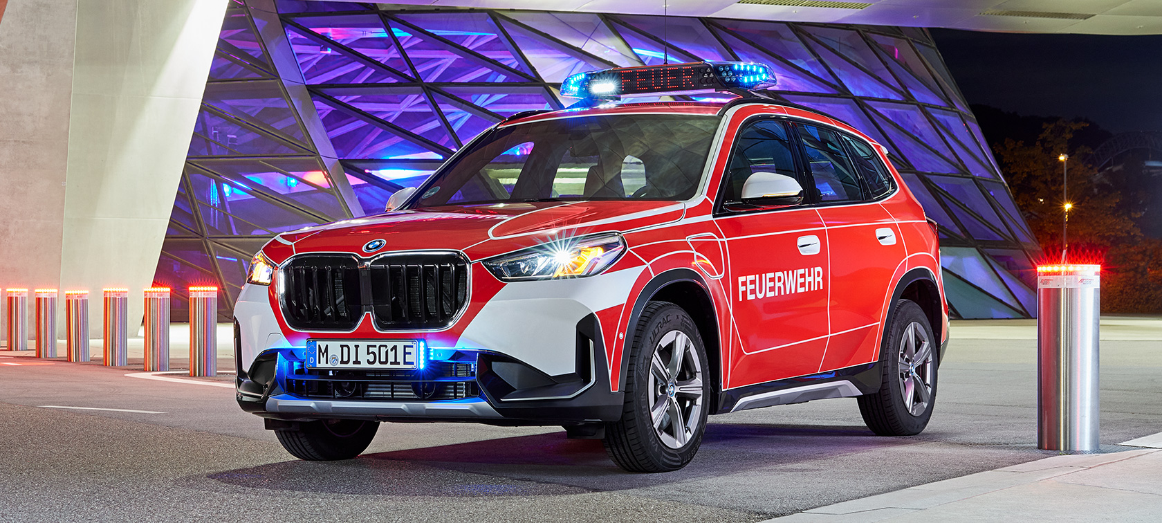 BMW vozila za javne službe opseg BMW vozila za javne službe 1/3 prednji prikaz