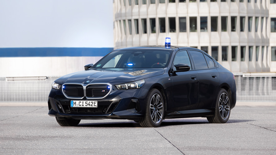 BMW Serije 5 Touring vozilo javne službe BMW Serije 5 Touring vozilo javne službe prednji prikaz