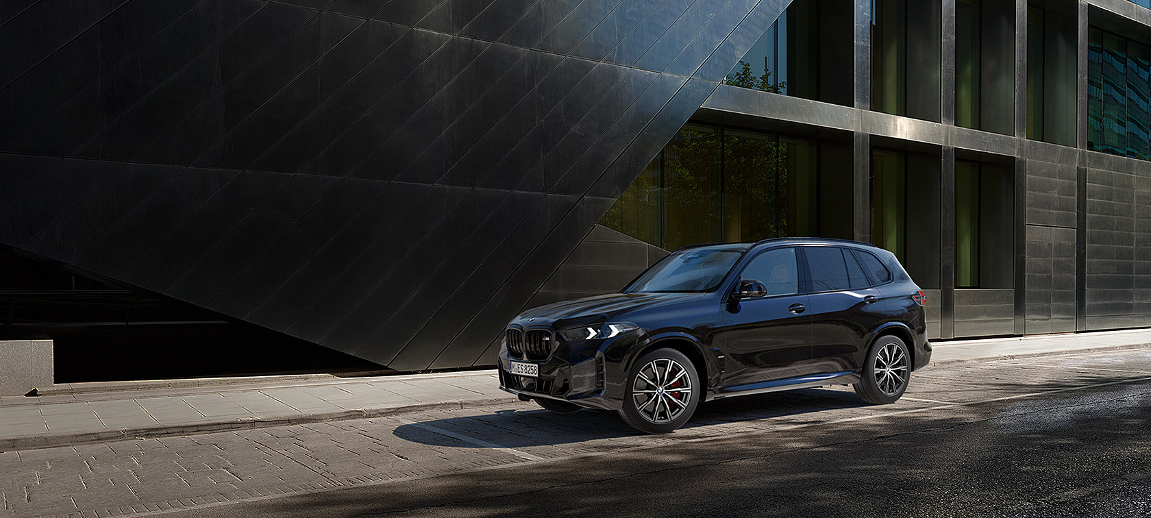 BMW blindirana vozila BMW Blindirana vozila BMW u vožnji kroz grad
