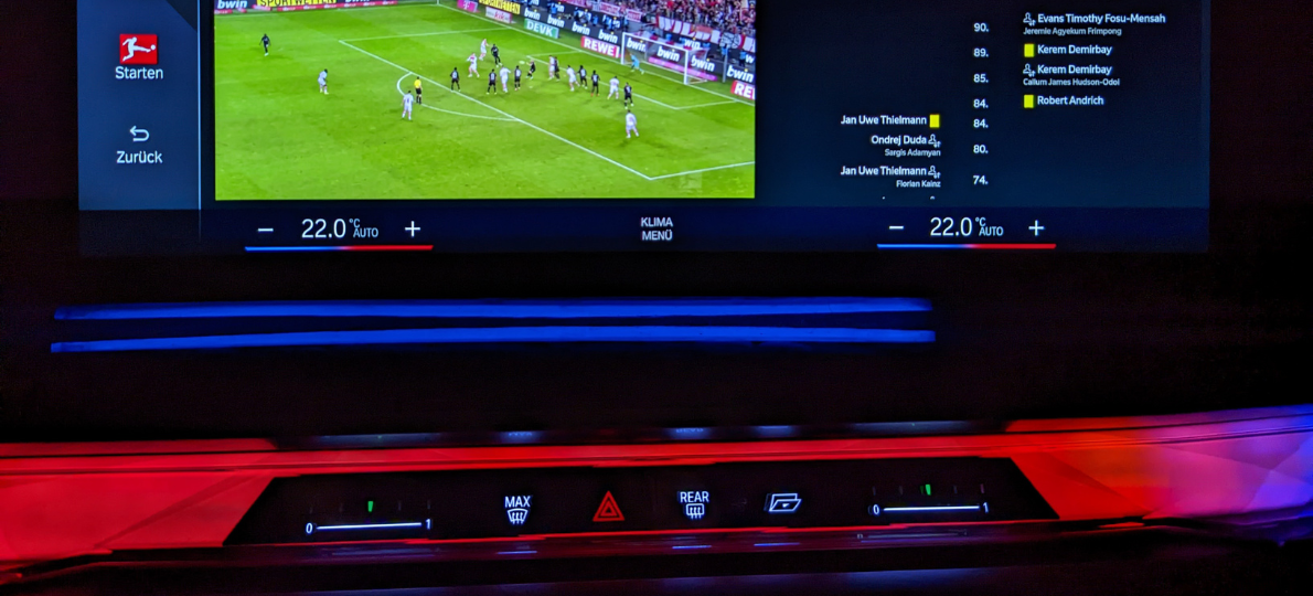 Utakmice Bundeslige u BMW-u Serije 7 Utakmice Bundeslige u BMW-u Serije 7