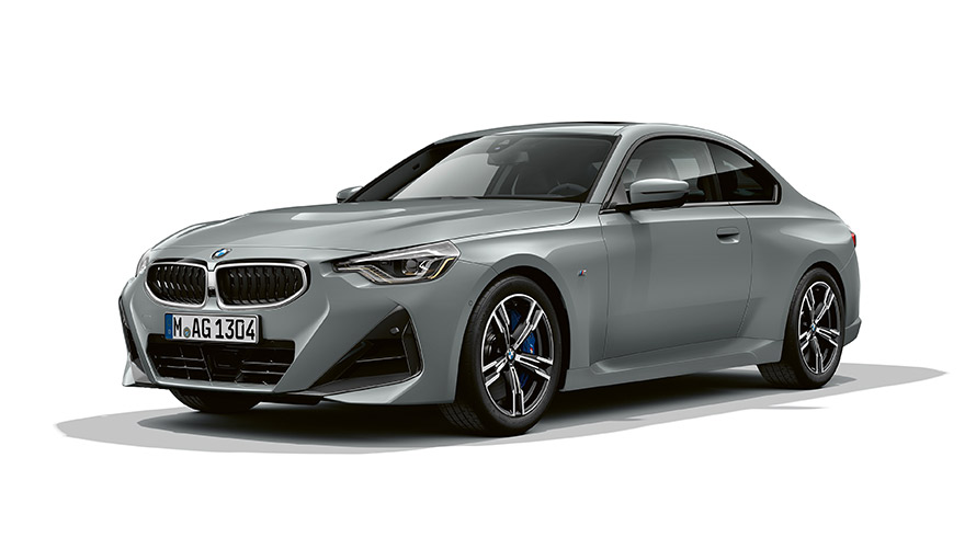 BMW Serije 2 Coupé G42 ilustracija sa tehničkim podacima 2021