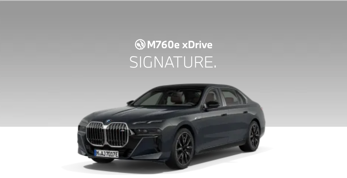 BMW M760e xDrive SIGNATURE