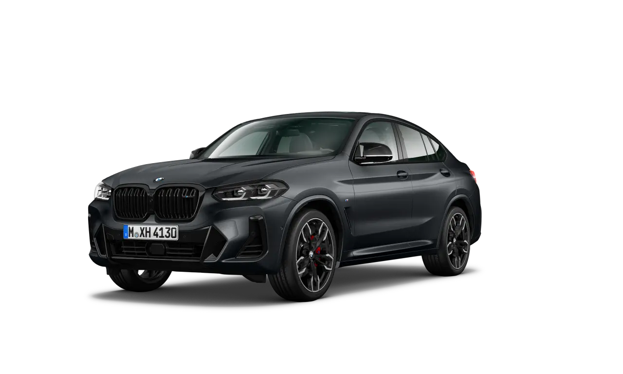 BMW X4 M40i G02 LCI Facelift tročetvrtinski prednji prikaz