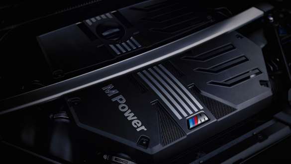 BMW M TwinPower Turbo redni 6-cilindrični benzinski motor BMW X4 M F98 LCI Facelift 2021 bliži prikaz