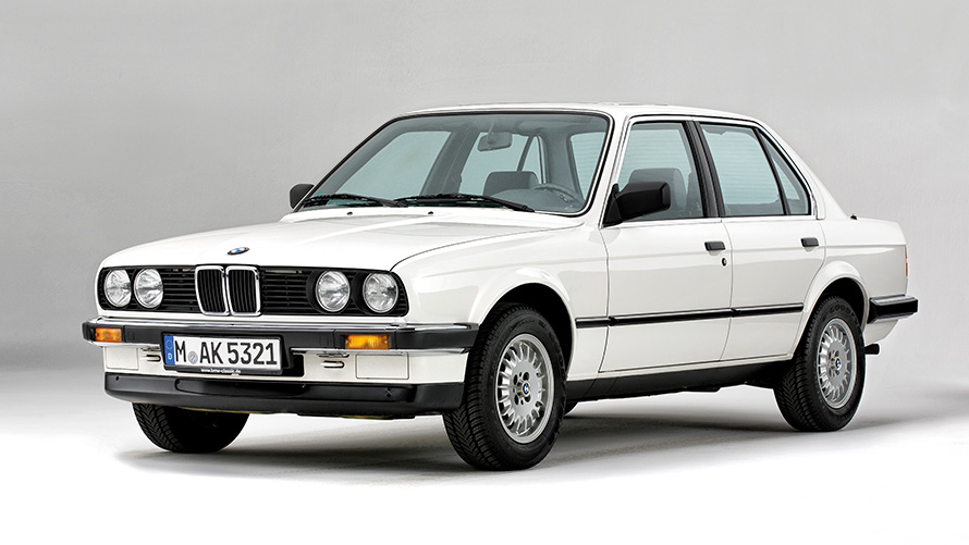 BMW serije 3 modeli BMW limuzine serije 3 druge generacije E30 pogled spreda