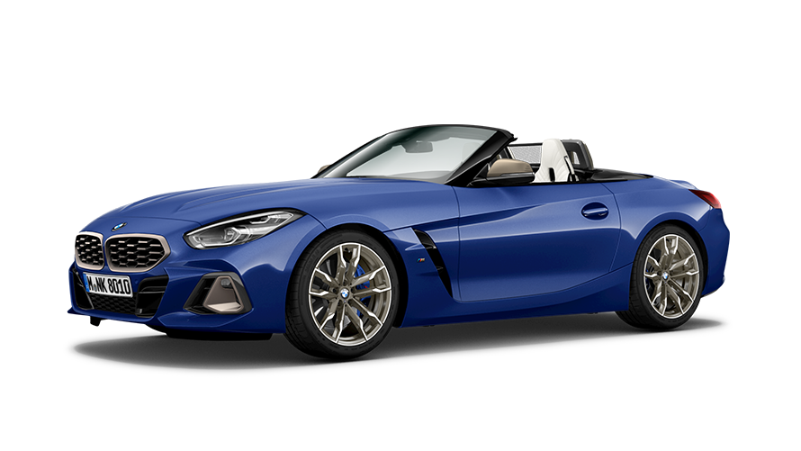 BMW Z4 Roadster (G29) tročetvrtinski bočni prikaz