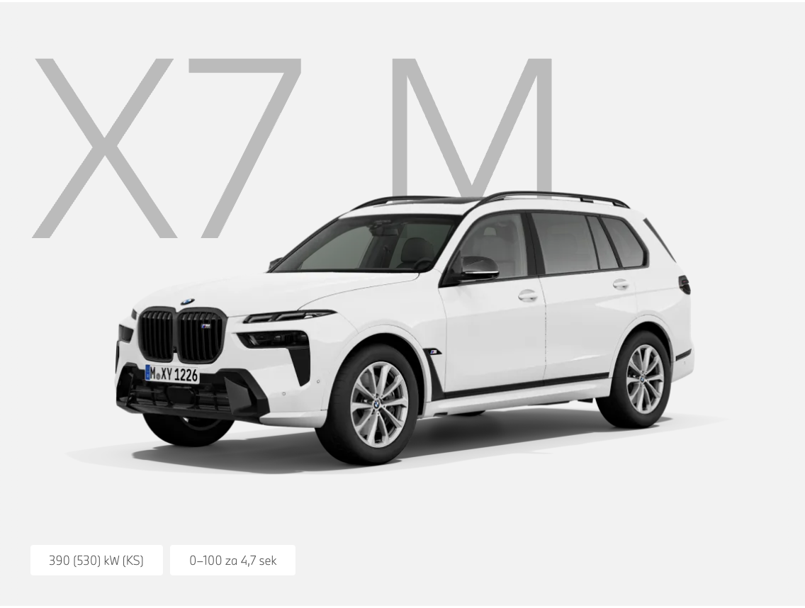 BMW X7 M60i xDrive.