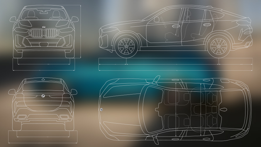 BMW X6 M60i xDrive G06 LCI Tehnički podaci