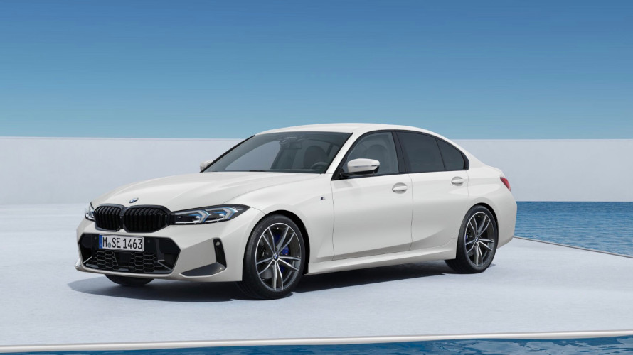 320d xDrive Sedan Mineral white