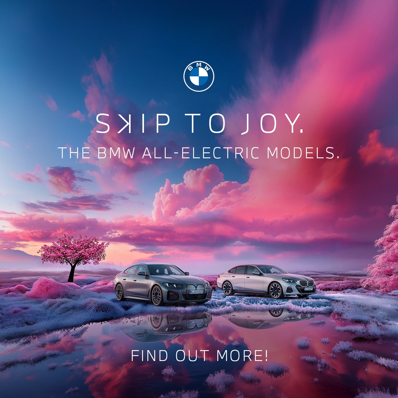 Skip to Joy. BMW električni automobili.